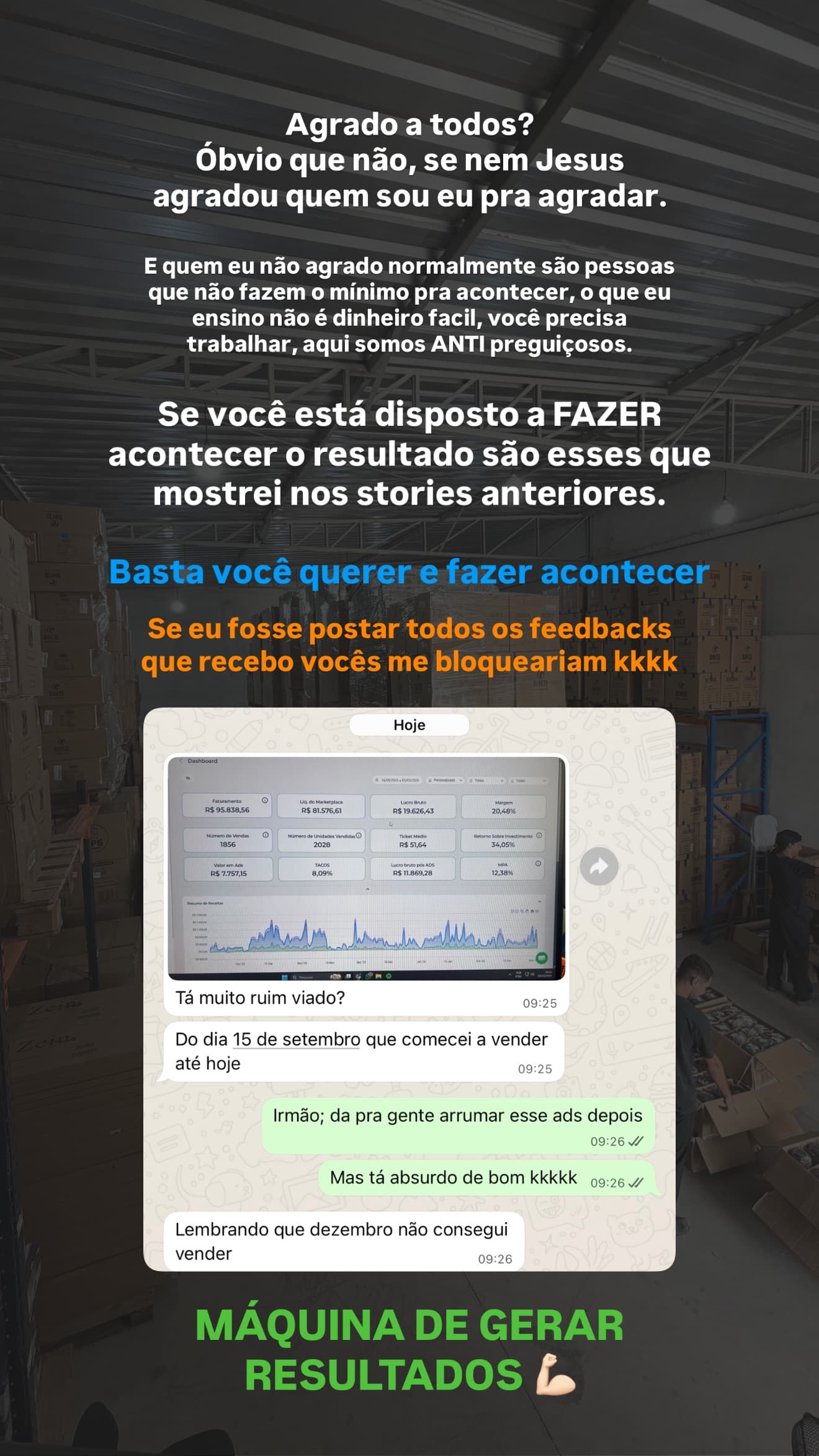 Depoimento de aluno com resultado 2