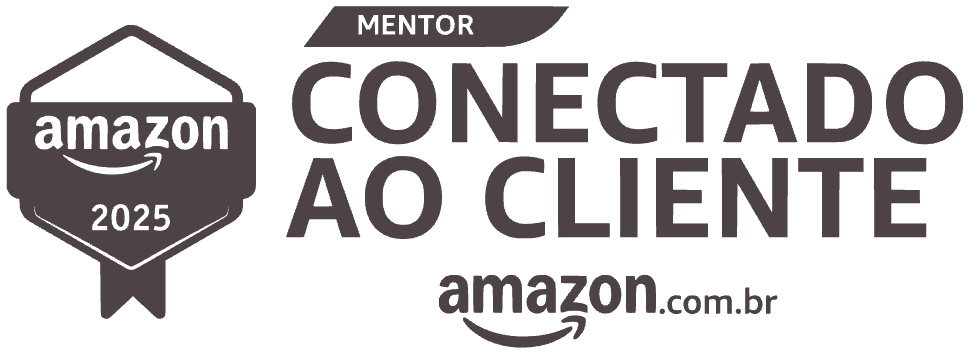 Selo oficial Amazon 2025: Mentor Conectado ao Cliente